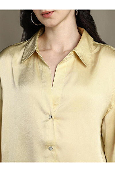 Dennis Lingo By Styli Relaxed Fit Casual Shirt with Spread Collar