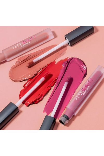 Huda Beauty Matte Finishliquid Lipstick - Partial Long Quality Window (4.2 ml)