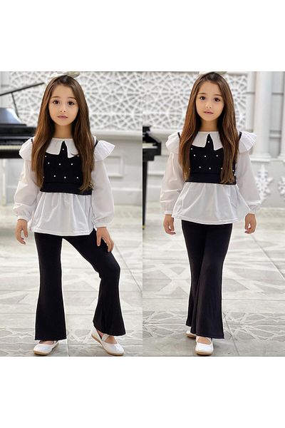 kidsela çocuk modası set de perle pentru fete