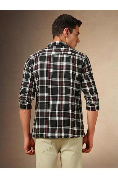 Dennis Lingo By Styli Check Long Sleeves Casual Shirt
