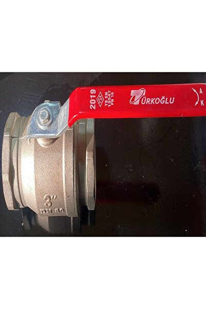 Türkoğlu TÜRKOĞLU 3" DN80 PN16 TAM GEÇİŞLİ KÜRESEL VANA