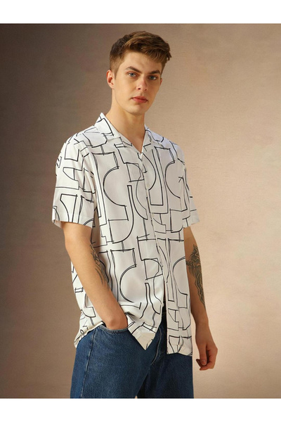 Dennis Lingo By Styli Button Down Collar Casual Shirt