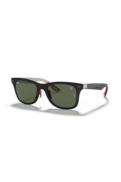 Ray-Ban Ray Ban Unisex Square Sunglasses- Rb 8395m - Lense Size:52mm - Matte Carbon On Matte Allutex