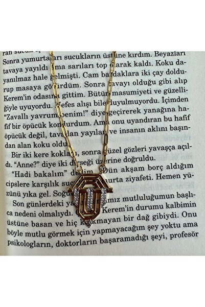 Butik Steel Leyla Serenay Stone Necklace