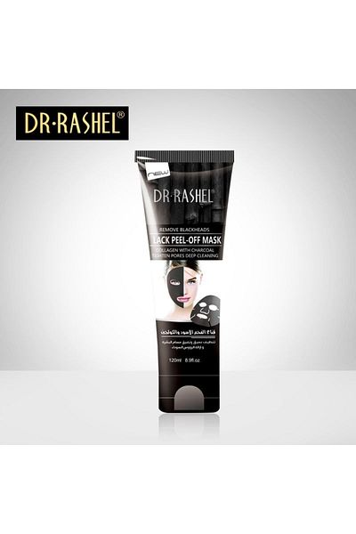 DR.RASHEL Dr. Rashel Blackhead Remover & Black Peel-Off Mask with Collagen - 120ML 🖤✨