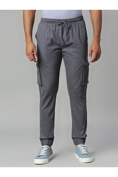 Dennis Lingo By Styli Tapered Fit Cotton Cargo Joggers