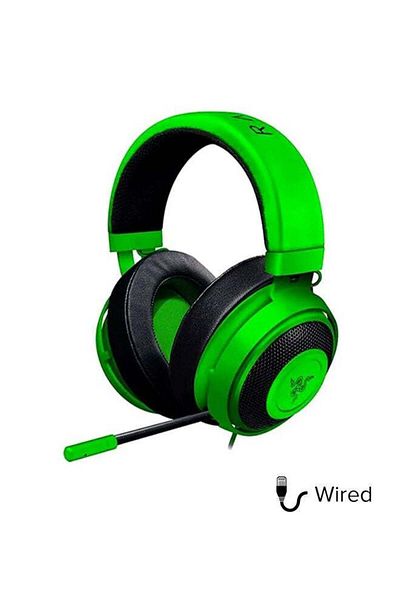 RAZER Kraken Gaming Headset: Lightweight Aluminum Frame, Retractable Noise Isolating Microphone