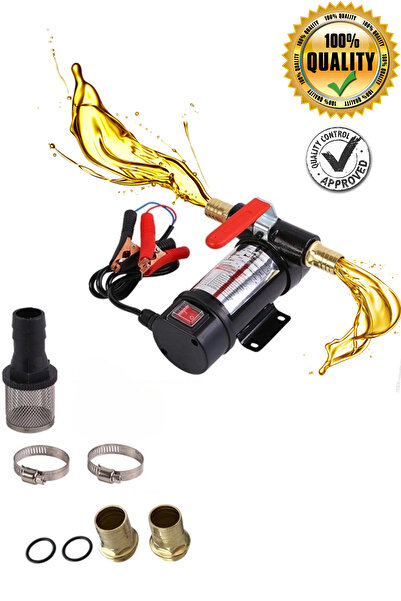 RAXTOR Mazot Yağ Sıvı Aktarma Pompası 24v 155w Basınçlı Mazot Pompası