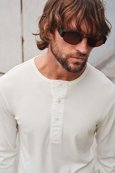 H&M Slim Fit Ribbed Jersey Top