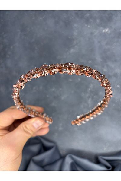 Hayalperest boncuk Nile Crystal Stone Bridal Henna Crown Hair Accessory