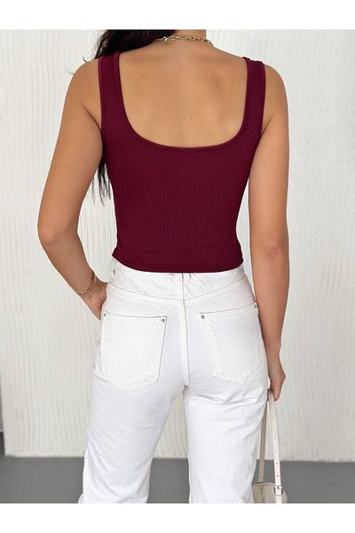 Nura Francy Women Corset Look Trend Crop Bustier with Stretchy Straps