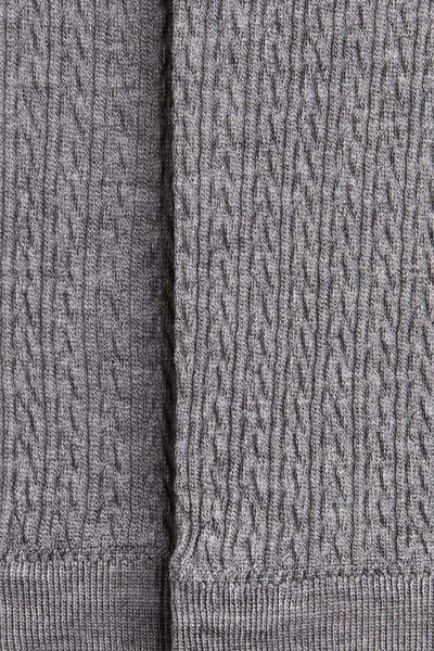 H&M Cable-knit Footless Tights