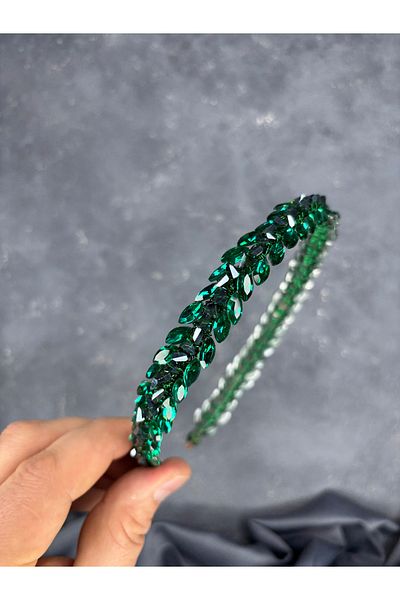 Hayalperest boncuk Nile Crystal Stone Bridal Henna Crown Hair Accessory