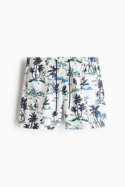 H&M Patterned swim shorts