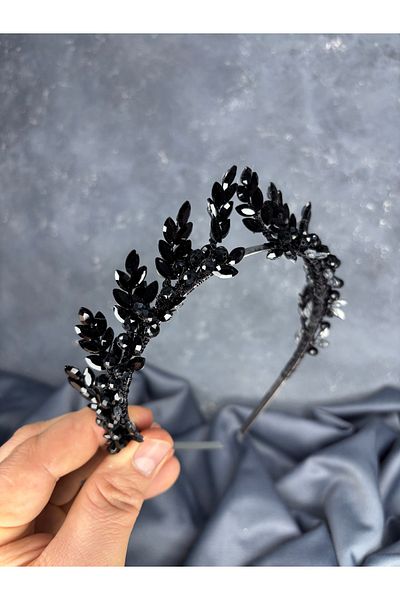 Hayalperest boncuk Venus Leaf Design Bridal Henna Crown Hair Accessory
