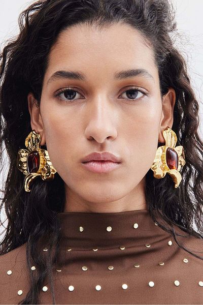 H&M Flower-shaped earrings