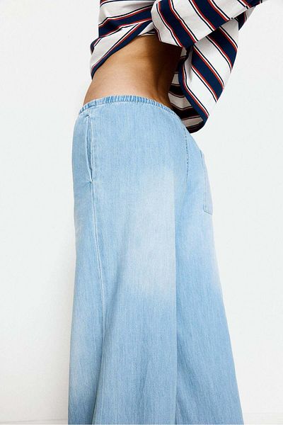 H&M Denim drawstring trousers