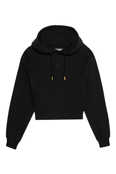 JACQUEMUS Stylish and Comfortable Hooded Sweatshirt - Black