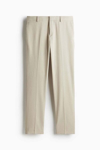 H&M Slim Fit Suit Trousers