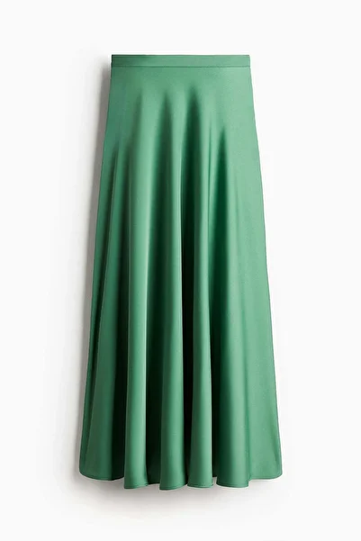 H&M Circular satin maxi skirt
