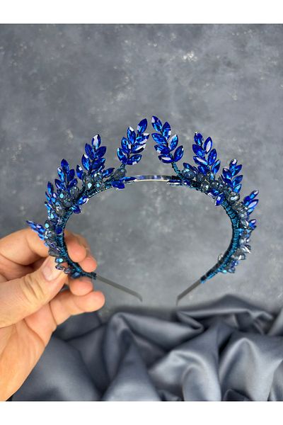 Hayalperest boncuk Venus Leaf Design Bridal Henna Crown Hair Accessory