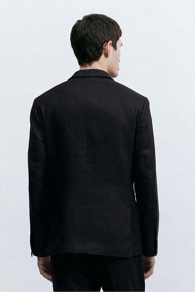 H&M Slim Fit Linen Jacket