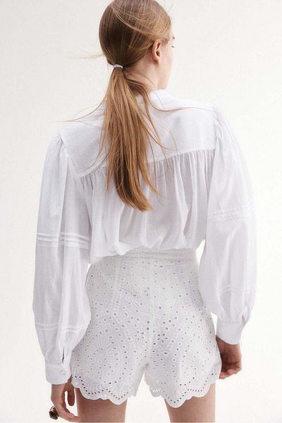 H&M Pintucked blouse