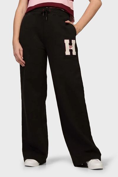 Tommy Jeans 100% Cotton Regular Fit Regular Waist Wide Leg Jogger Pants Pants PANTS DW0DW205