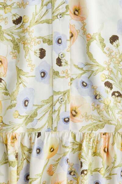 H&M Patterned viscose dress