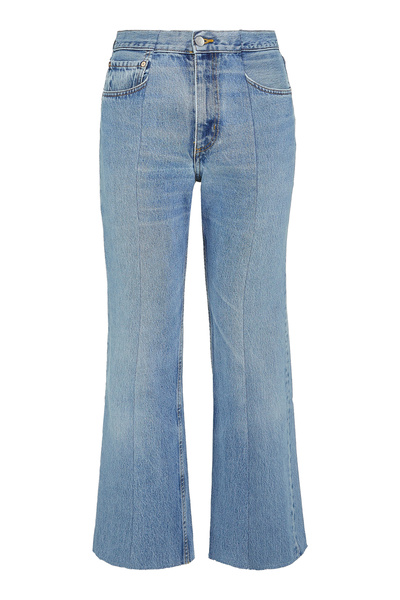 E L V Denim المرأة الجينز متوهج جان السراويل
