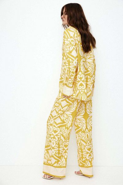 H&M Linen-blend trousers