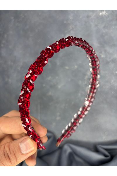 Hayalperest boncuk Nile Crystal Stone Bridal Henna Crown Hair Accessory