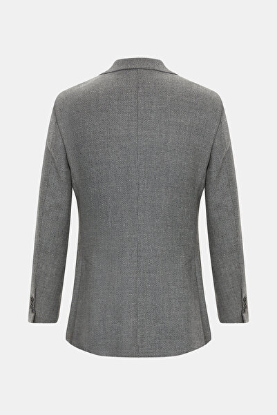 W Collection Gri Yün Ceket