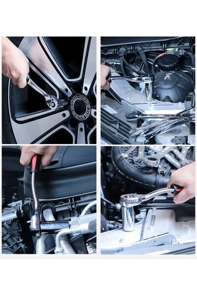 RAXTOR 12 Piece Socket Set Ratchet Set with Stand Quality Socket Set Wrench Set Wrench Set