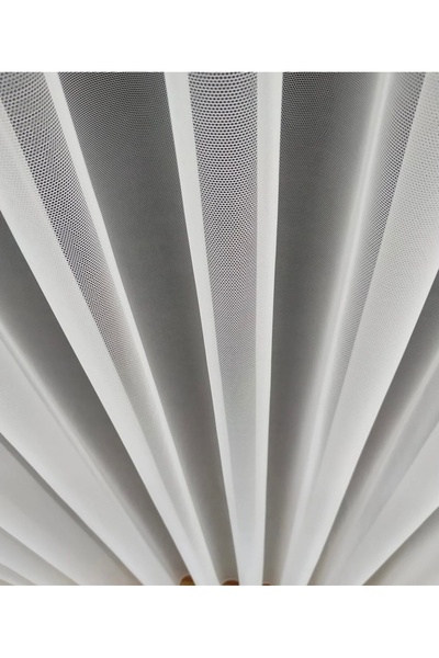 yağmur zebra Grek Modern Tulle Curtain - 1/2.5 Pleated - Skirt Is Lead