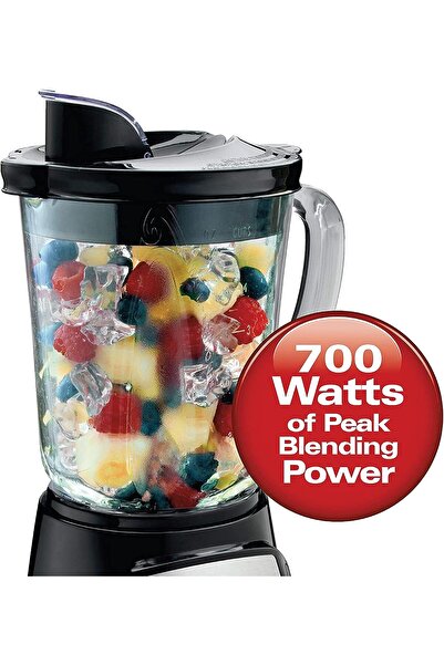 Hamilton Beach خلاط متعدد الاستخدامات سعة 1.4 لتر مع وعاء تريتان