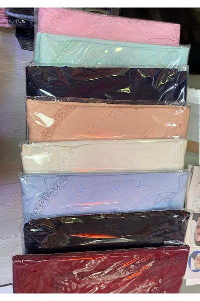 PİCAMABOX Women Mother Half Sleeve Salmon Combo 100% Cotton 3 Buttons Comfortable Heart