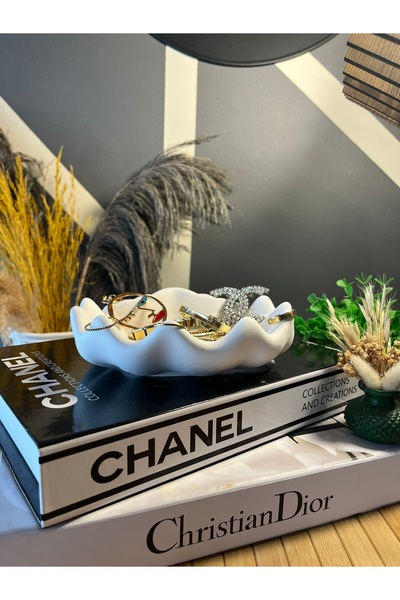 Genel Markalar Dekorasyon İstiridye Ev Aksesuarları Takı Obje Hediyelik Modern Dizayn Takı standı Dekoratif Model