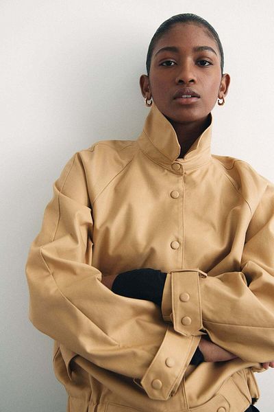 H&M Collared twill jacket