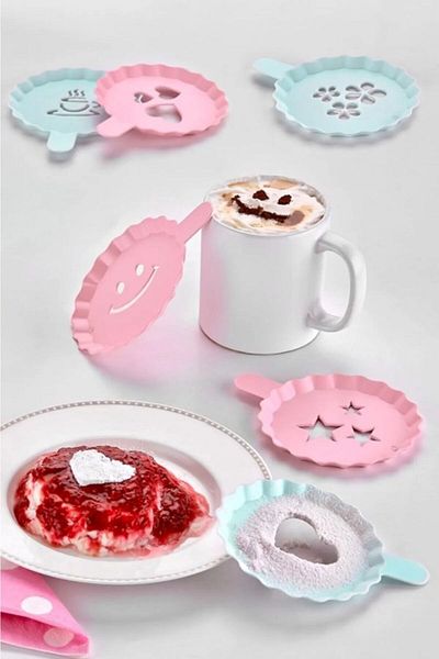 Dinçkan 3' Sweet Coffee Cappuccino Decoration Template & Snowflake-Balloon-Coffee