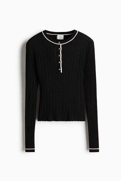 H&M Rib-knit top