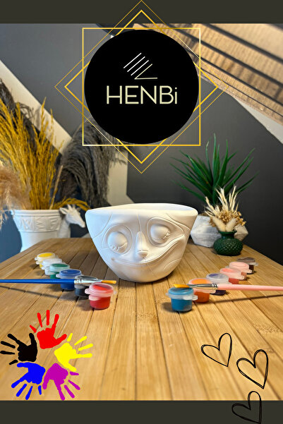 HENBi Palyaço Saksı Modeli Taş Boyama Çocuk Gelişimi Aile Etkinliği Sevgili H...