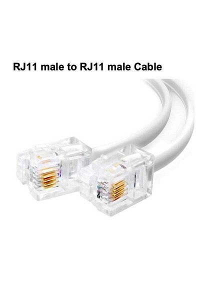 Generic Telephone Cable Male to Male RJ11 (15M)