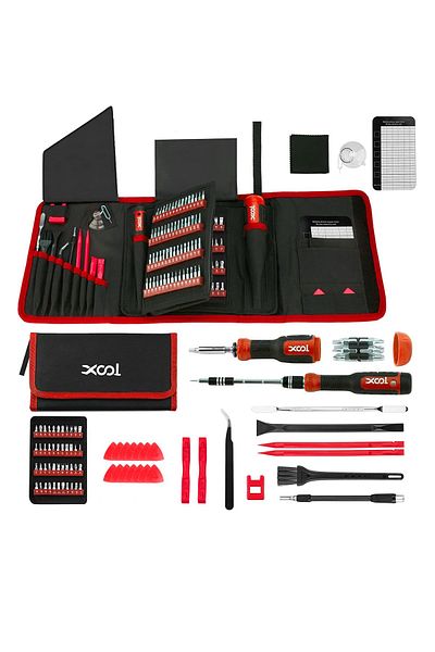 xool 200 in 1 Precision Screwdriver Set, Electronics Repair Tool Magnetic Driver Kit with 164 Bits