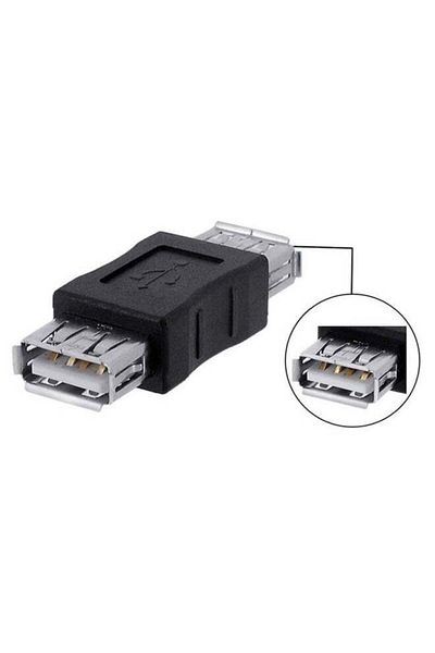 Generic محول USB 2.0 أنثى إلى USB 2.0 أنثى