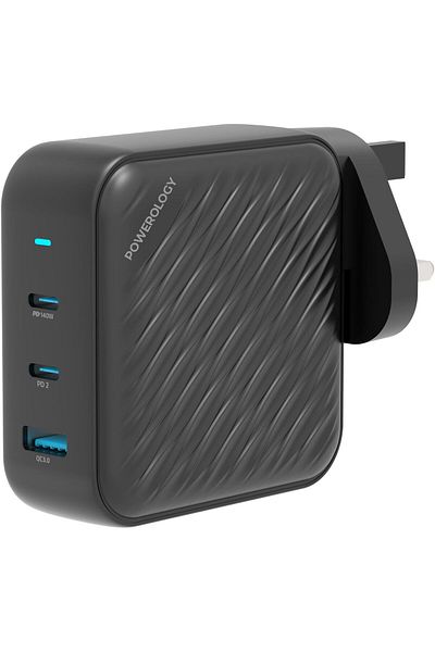 Powerology 140W Dual PD GaN Charger