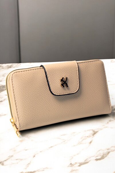 KRB POLO ACCESSORİES إكسسوار محفظة نسائي من جلد المنك متين ومفيد للموسم الجديد