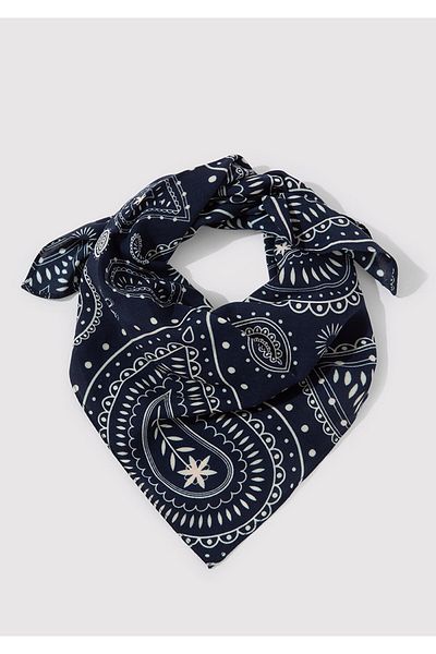 Mavi Navy Blue Printed Bandana 1912969 -70491