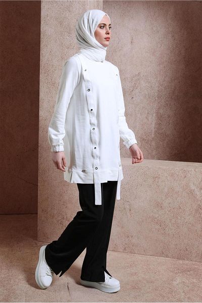 Alvina EYEWEAR DETAILED TRACKSUIT TUNIC 44452