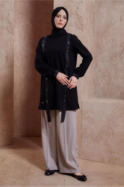 Alvina EYEWEAR DETAILED TRACKSUIT TUNIC 44452